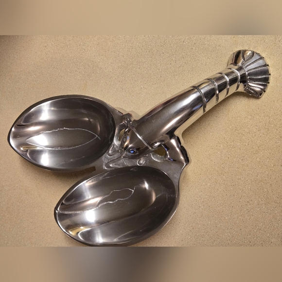 Lobster silver toned metal candy dish - Picture 4 of 11